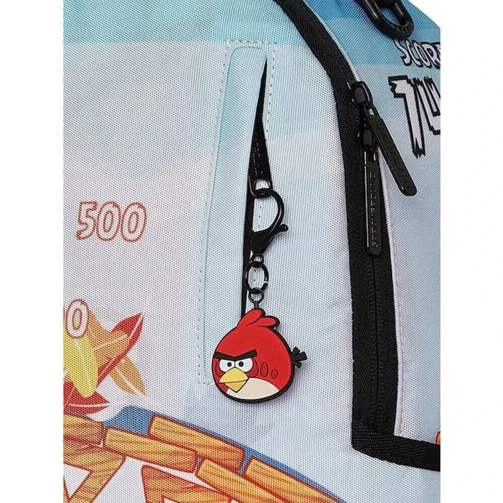 Sprayground Angry Birds Shark Defense Backpack Multicolor Shoulder Strap SPR147